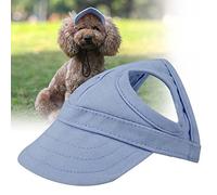 VBESTLIFE Sombrero para Mascotas, Gorra con Protección UV para Perros y Gatos con ala para Exteriores, capó para el Sol Ajustable y Transpirable para Caminar, Senderismo, Playa, Sombrero de Verano a