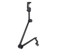 VBESTLIFE Soporte de Brazo para Micrófono, Soporte de Brazo de Micrófono de Acero Al Carbono Ajustable de 180 Grados, Estable y Duradero con Base Ancha, Capacidad de Carga de 1,5 Kg,