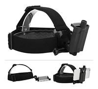 Vbestlife Soporte de cámara de acción de Correa para la Cabeza para GOPRO para dji, Banda elástica Ajustable