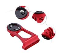 VBESTLIFE Soporte de Extensión para Computadora de Bicicleta, Soporte de Aleación de Aluminio para, Placa de Ensanchada, para Odómetro de Bicicleta para Clip de Cámara Deportiva, Accesorio para (#2)