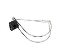 VBESTLIFE Soporte de Herradura Ajustable en Cualquier ángulo, Soporte de Anillo Salvavidas de Metal para Barco, Acero Inoxidable Marino, Pulido, Duradero, Resistente Al Desgaste, Anticolisión