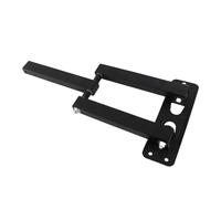 VBESTLIFE Soporte de Pared para Proyector, Interfaz Universal de 1/4", Construcción de Acero Resistente con Rotación de 360° e Inclinación de 90°, Diseño Plegable, para Proyector y cámara.