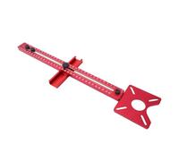 VBESTLIFE Soporte de Ranura de Fresado de Enrutador, Plantilla de Corte de Círculos de Enrutador, Guía de de 400 Mm para Cortar Círculos, Herramienta de Plantilla de