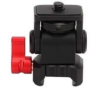 VBESTLIFE Soporte de Soporte de Monitor de Campo Universal, con Liberación Rápida, Rotación de 360 Grados E Inclinación de 180 Grados, Rosca de 1/4 Pulg., para Abrazadera de Riel NATO