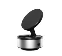 VBESTLIFE Soporte de Teléfono Magnético, Portavasos de Succión de Aspiración Eléctrica, Soporte de Teléfono de Taza de Succión de 360 ° (SILVER)