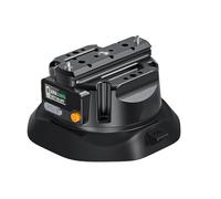 VBESTLIFE Soporte de Ventosa Electrónico para Cámara, Succión Eléctrica de una Tecla con Pantalla LCD Inteligente, Carga de 35 Kg, para Cámaras, Cámaras de Acción, Luces