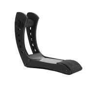 VBESTLIFE Soporte Ergonómico para Guitarra Eléctrica, Altura Ajustable en 6 Posiciones, Soporte para Patas para Reposapiés, para Patas para Guitarra Eléctrica (BLACK)