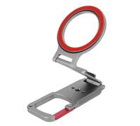 VBESTLIFE Soporte Magnético de Rotación para Teléfono, Plegable de Aleación de Aluminio con Puerto Expandible y Soporte de Tornillo de 1/4 de Pulgada para el Teléfono de su Coche