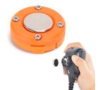 VBESTLIFE Soporte Magnético para Micrófono, Potente Imán Universal CB, Soporte para Micrófono para KMC-30 KMC-32 KMC-35 KMC-36, PMMN4090 HMN3596A HLN9073 RMN5052A (ORANGE)