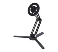 VBESTLIFE Soporte Magnético para Teléfono, Soporte de Escritorio Plegable Giratorio de 360°, Altura Ajustable, para Teléfono Inteligente, Tableta, Ventana de Coche, Tablero