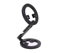 VBESTLIFE Soporte Magnético para Teléfono, Soporte Plegable para Teléfono con Anillos Magnéticos Dobles con Rosca de 1/4 Pulgadas para iOS 17 16 15 14