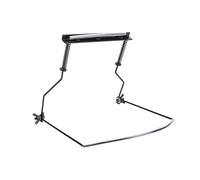 VBESTLIFE Soporte para Armónica, Soporte para Cuello de 10 Orificios con Marco de Metal Ajustable, Manos Libres, Protección de Tubo Suave