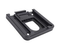 VBESTLIFE Soporte para Asiento de Barco, Base Desmontable de Liberación Rápida de 7x7 Pulgadas con Pasador de Bloqueo, Ajuste Universal para Pedestal de 2-3/8", ABS Resistente a la Corrosión para