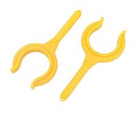 VBESTLIFE Soporte para Caña de Pescar con Candado para Remos para Barcos, Herrajes Rowlock para Botes de Goma Marinos, Cerraduras de Remos de Plástico Ligero, Juego de Remo para Canoa y Kayak, 2