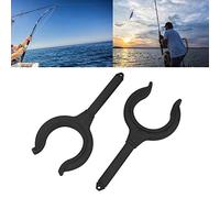 VBESTLIFE Soporte para Caña de Pescar con Candado para Remos para Barcos, Herrajes Rowlock para Botes de Goma Marinos, Cerraduras de Remos de Plástico Ligero, Juego de Remo para Canoa y Kayak, 2