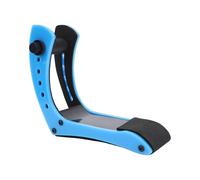 VBESTLIFE Soporte para Guitarra de Pie, Abrazadera Acrílica, Almohadillas de Esponja, Compatibilidad Universal, Altura Ajustable en 6 Posiciones para Guitarras Eléctricas, Protección Suave para el