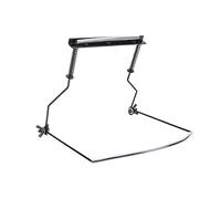 VBESTLIFE Soporte para mástil de armónica, Accesorio de Soporte para mástil de Tubo metálico Ajustable y Duradero, Apto para armónicas de 10 Orificios