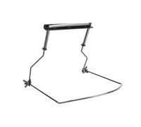 VBESTLIFE Soporte para mástil de armónica, Accesorio de Soporte para mástil de Tubo metálico Ajustable y Duradero, Apto para armónicas de 10 Orificios