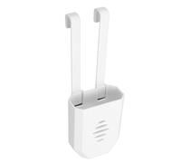 VBESTLIFE Soporte para Tableta de Limpieza de Tanque de Inodoro, 3,46x2,83x1,57 Pulgadas, Portador de Limpiador de Cuencos de Inodoro Colgante para Evitar que Se Disuelva en el Tanque de (WHITE)