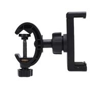 VBESTLIFE Soporte para Teléfono Abrazadera de Montaje Aleación de Aluminio Giratorio Multifuncional, Rotación Horizontal de 360 ° Soporte para Teléfono Inteligente con Inclinación