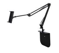 VBESTLIFE Soporte para Teléfono de Cama, Soporte para Tableta Plegable Ajustable de 360 Grados, Construcción Robusta de Acero de Aleación de Carbono, para Espacios de sofá de Escritorio