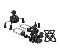 VBESTLIFE Soporte para Teléfono Móvil, Soporte Universal para Manillar de Teléfono Móvil con Agarre con Resorte, Ajustable para Inteligente para Bicicleta, Motocicleta, Coche, Salpicadero, Junta (B