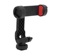 VBESTLIFE Soporte para Trípode para Teléfono, Adaptador de Montaje para Trípode Vertical y Horizontal, Soporte Giratorio de 180° con Tornillo de 1/4 de Pulgada, Clip Ajustable para