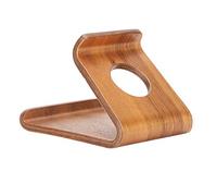 VBESTLIFE Soporte portátil de Madera para Tableta de Mesa de cabecera para teléfono móvil(Nuez)