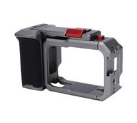 VBESTLIFE Street Grip Kit para Insta GoUltra, Jaula para Cámara de Aleación de Aluminio con Protección a Prueba de Golpes, Mango de Silicona, Soporte para Zapata Fría y Correa para la