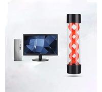 VBESTLIFE Tanque de Agua de Alta Capacidad de 200 Mm para Enfriador de PC, Tanque de Enfriamiento de Agua Roscado G1/4 sin Fugas para Computadora de Escritorio, Diseño Acrílico Transparente para Uso