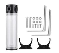 Vbestlife Tanque Refrigerado por Agua para Enfriamiento de Computadora 50mm Diámetro G1 / 4 Hilo de Rosca Cilindro Extra Largo. (190MM)