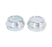 VBESTLIFE Tapa Antipolvo para Cubo de Rueda de Remolque, Protección Efectiva contra la Suciedad para Cubo de Rueda Alko de 48mm, 2 uds.
