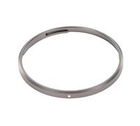 VBESTLIFE Tapa de Anillo de Decoración de Lente de Metal para Cámara GR4, Accesorios de Lente para Reemplazo GR 4, Gris Oscuro