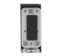 VBESTLIFE Tapa de la Puerta de la Batería de la Cámara Vlog, Tapa de la Tapa de la Tapa de la Batería de la Cámara de Color Negro, Construcción de ABS de Aleación de Aluminio para una