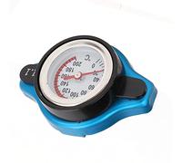 VBESTLIFE Tapa del Radiador con Indicador de Temperatura, Ajuste de Presión a Prueba de Fugas para Coche, Camión, Aleación de Aluminio Universal (cabeza pequeña 1.1)