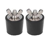 VBESTLIFE Tapones de Goma para Piscina, 2 uds., Tapón Cónico para Invierno, Accesorios para Piscina de 25mm, Material de Goma, ámbito de Aplicación