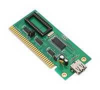 VBESTLIFE Tarjeta Adaptadora ISA a USB, Placa de Interfaz ISA a USB Compatible con Intercambio en Caliente para Computadora Industrial