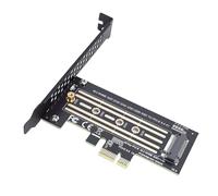 VBESTLIFE Tarjeta Adaptadora M.2 NVMe a PCIe X4 5.0, Tarjeta de Expansión M.2 SSD a PCIe X1 de Alta Velocidad de 32 Gbps para SSD de Tamaño 2280 2260 2242 2230