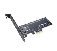 VBESTLIFE Tarjeta Adaptadora PCI E 1X, Convertidor SSD de 12+16 Pines a M.2 Key M para Pro 2013-2017, Velocidad PCIe 4.0, Actualización Plug and Play para Almacenamiento Interno de Computadora