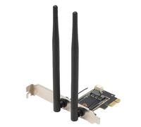 VBESTLIFE Tarjeta de Expansión M.2 a PCIe, Antena Dual, Conexión Estable, Adaptador Flexible M.2 a PCIe, Ampliamente Compatible, Alta Estabilidad, Fácil Instalación para Computadora de