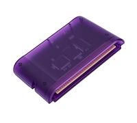 VBESTLIFE Tarjeta de Juego 4000 en 1 para Mega Drive MD, Cartucho de 8 GB para Juegos Retro, Multiregión, Compatible con Maestro 32X, Código de Trucos de Pausa con un para Carga de CD BIOS (Púrpura