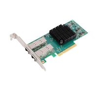 VBESTLIFE Tarjeta de Red de Servidor de Puerto Dual de 10 Gbps, Adaptador LAN Ethernet MCX4121A XCAT PCIe X8 para Wins, 2 X 25G SFP28