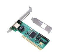 Vbestlife Tarjeta de red PCI, PCI One-Port Realtek 8169 PC 10/100/1000Mbps Gigabit Ethernet Tarjeta de red para Windows7/8/10/LINUX