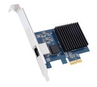 VBESTLIFE Tarjeta de Red PCIe 10g con Chip RTL8127, Adaptador Ethernet de 10 Gbps para Linux, PCI Express 4.0 X1 a Puerto RJ45, 6 Velocidades 10G/5G/2.5G/1G/100M/10MBPS