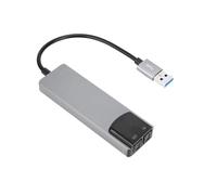 VBESTLIFE Tarjeta de Sonido Envolvente USB 7.1 con SPDIF óptico, Tarjeta de Sonido Externa de Alta Resolución para PC Portátil, Adaptador de Audio USB de Aleación de Aluminio