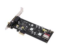 VBESTLIFE Tarjeta de Sonido PCIe, Audio HiFi Interno con ES9018K2M SABRE32 DAC y Chip SSS1700, Admite Salida Digital Coaxial óptica