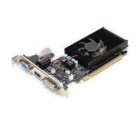 VBESTLIFE Tarjeta Gráfica de 1 GB, GPU DDR2 de 64 bits, Tarjeta de Vídeo para Juegos PCIE 2.0 de 532 MHz, Tarjeta Gráfica para Computadora de Escritorio Compatible con DirectX 10