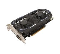 VBESTLIFE Tarjeta Gráfica, GDDR5 GPU de 192 bits, 2 Ventilador de Enfriamiento PCIe 3.0 X16 Tarjeta de Video de Juegos, Tarjeta Gráfica de PC de Escritorio con HDMI, DVI, Puertos
