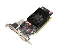 VBESTLIFE Tarjeta Gráfica GT210, Tarjeta Gráfica DDR2 de 1 GB, 64 bits, 589 MHz, Tarjeta de Vídeo para Juegos de PC PCI Express 2.0 con Ventilador de Refrigeración (GT210 1 GB DDR2 de 64