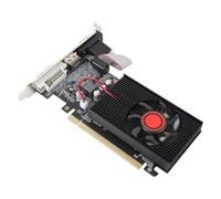 VBESTLIFE Tarjeta Gráfica GT610 de 2 GB, GPU DDR3 de 64 bits, Tarjeta de Video para Juegos PCIE 2.0 16X de 700/1200 MHz, Tarjeta Gráfica para Computadora de Escritorio Compatible con